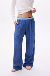 SoHo LOUNGE STRIPED PANTS - ROYAL BLUE